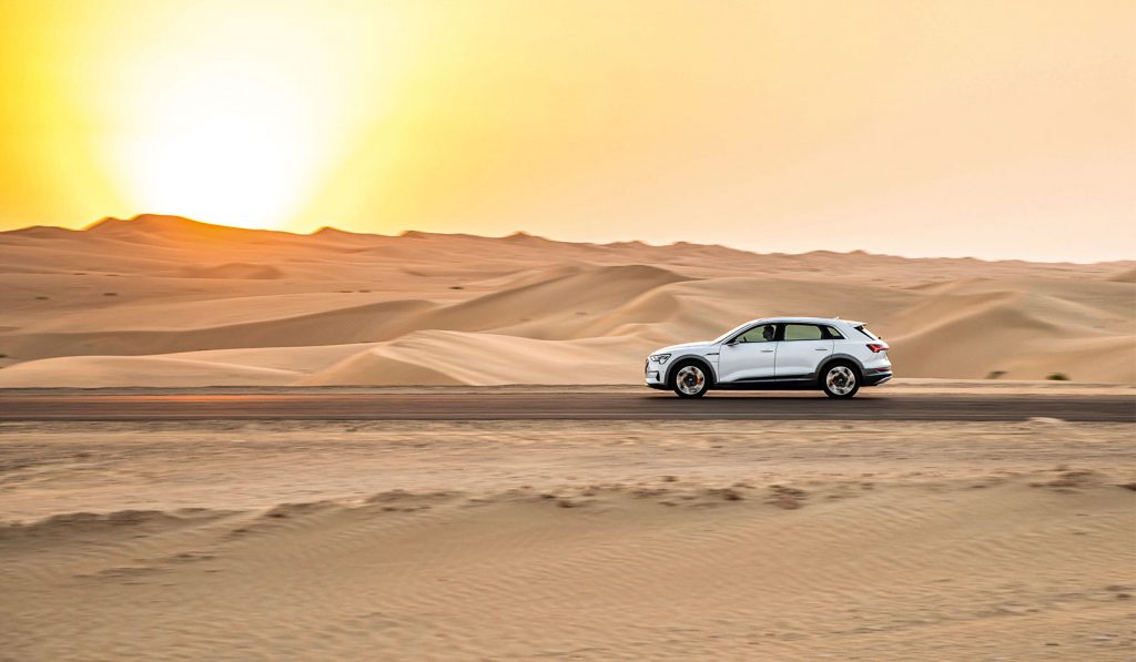 Audi e-tron Wüste