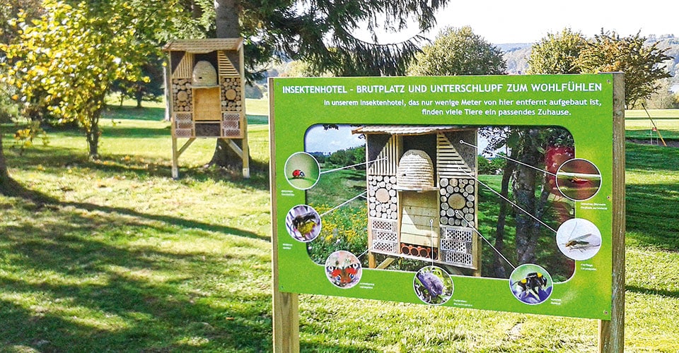 Grüner Golfen Insektenhotel - Grüner Golfen