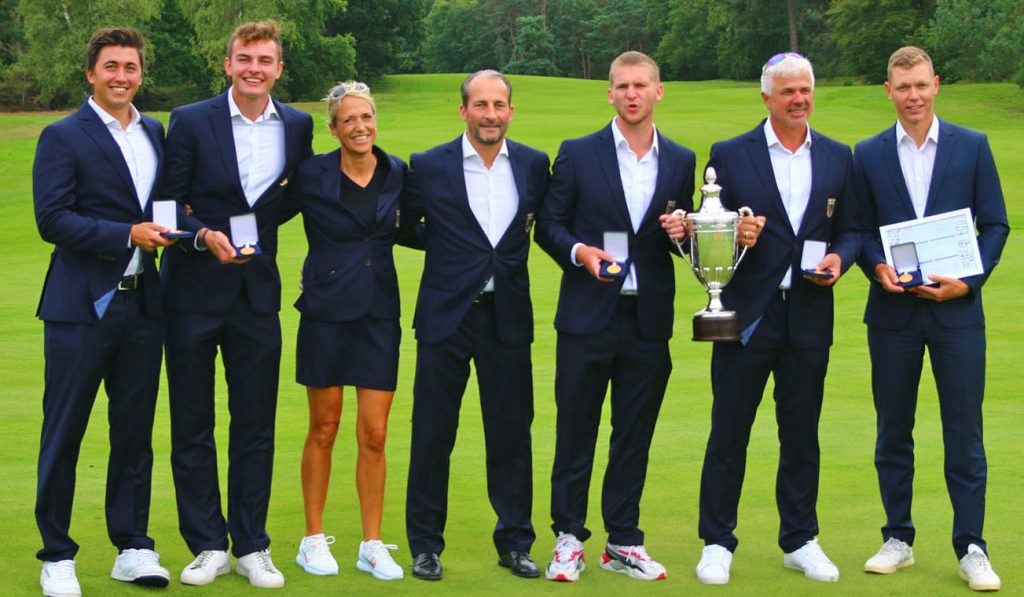 Europameister Golf Team Germany Herren