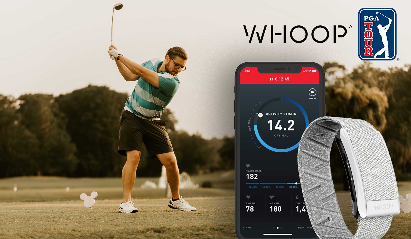 Golf Fitness-Tracker WHOOP