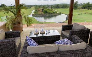 Kenia Golf Vipingo Ridge Clubhaus Ausblick