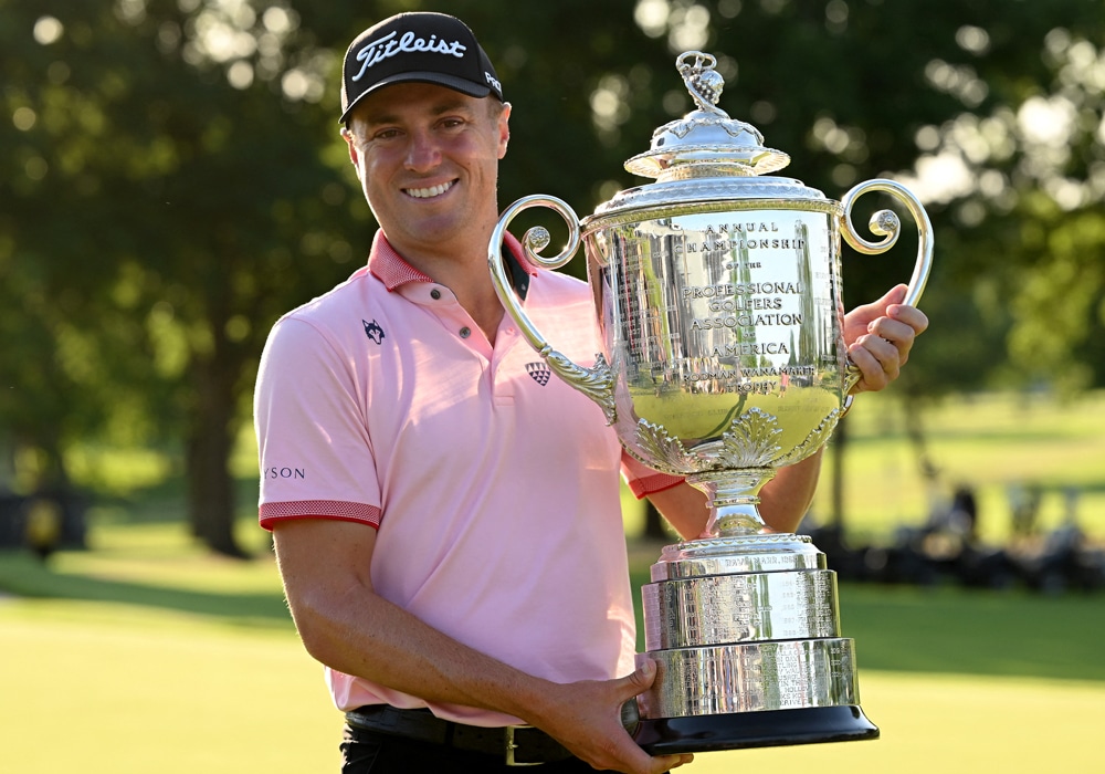 Justin Thomas gewinnt PGA Championship 2022