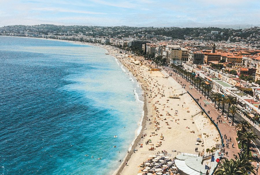 Blick auf Nizza