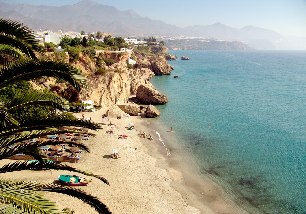 Steilküste in Andalusien