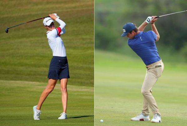 Esther Henseleit und Freddy Schott jetzt in ECCO GOLF Schuhen