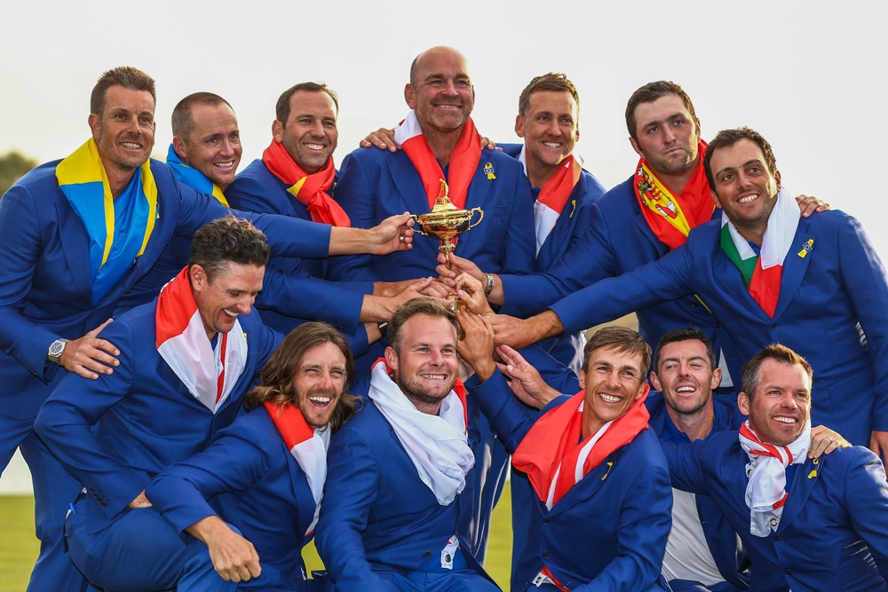 Das Siegreiche Team Europe Ryder Cup