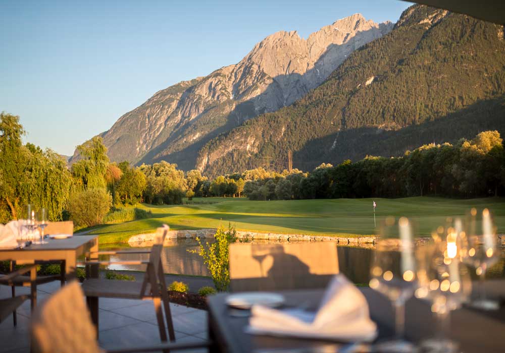 36-Loch Golfplatz mit top Kulinarik auch im Clubrestaurant