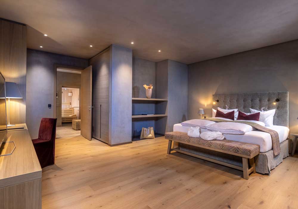 Penthouse Wellness Suite im Dolomitengolf-Resort