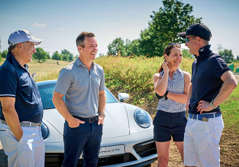 Porsche Golf Circle mit Paul Casey