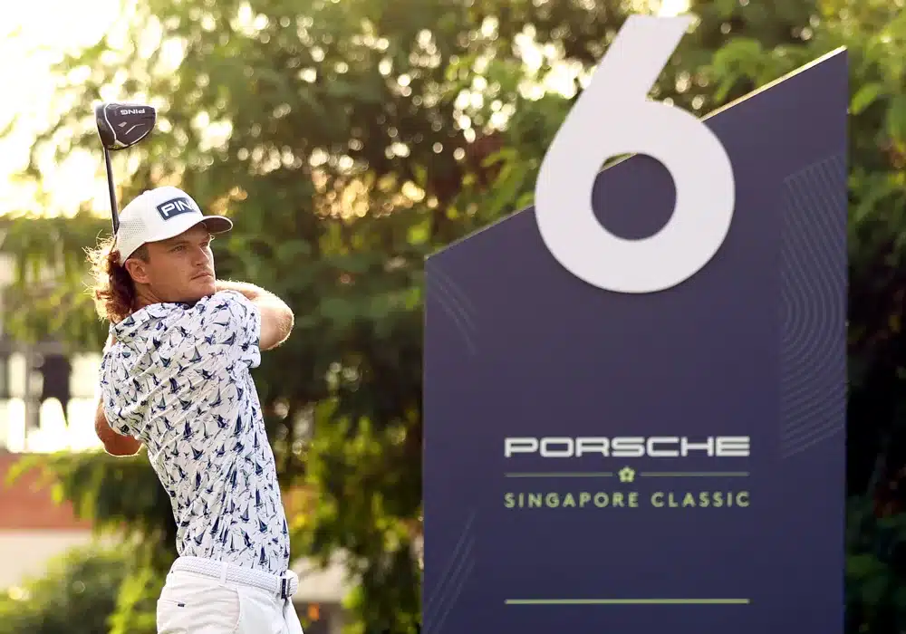 Freddy Schott bei den Porsche Singapore Classic