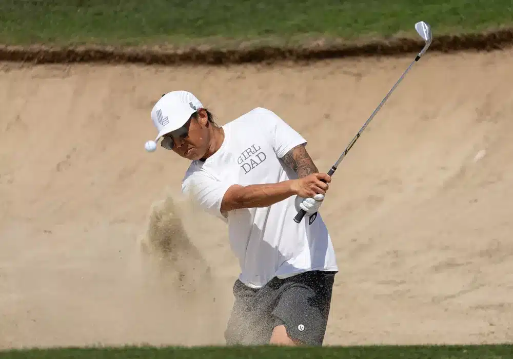 Anzhony Kim bei seinem LIV Golf Debüt