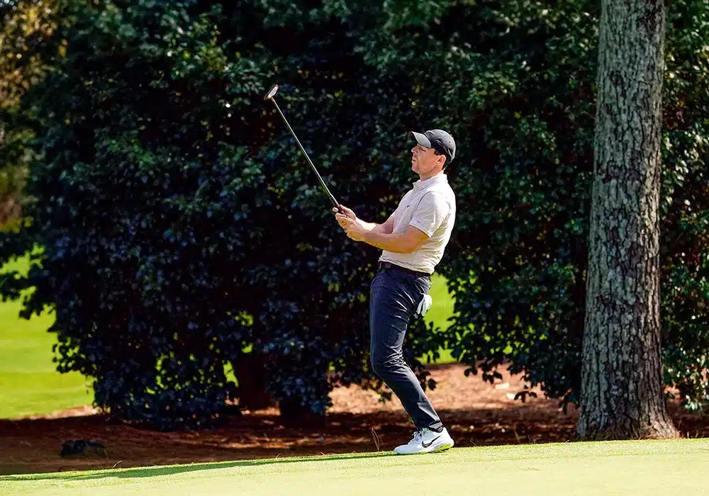Ein geteilter 5. Platz im Jahr 2020 Rory McIlroy Augusta Masters 2020