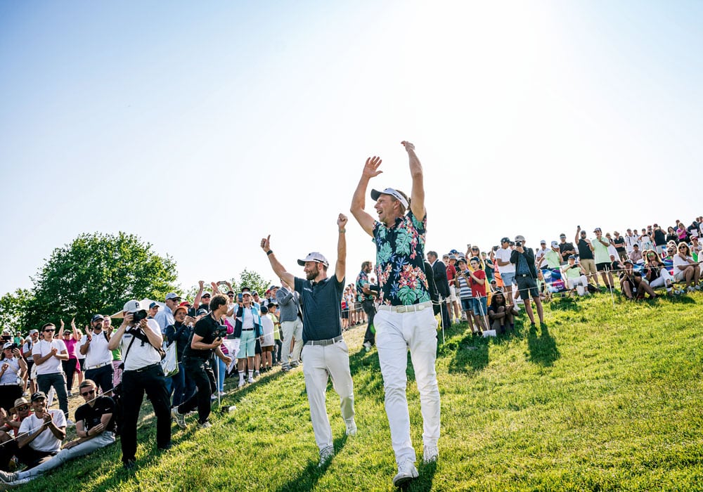 Marcel Siem und Max Kieffer European Open 2024 Golf