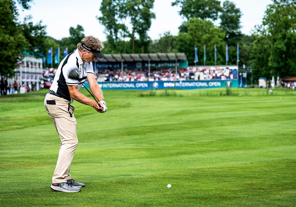 Langer_VS87337 Bernhard Langer am Abschlag