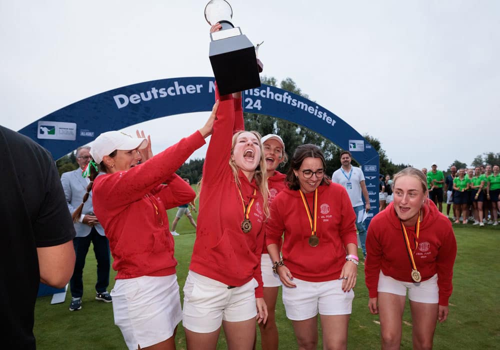 Final Four 2024 Hamburger Golfclub Falkenstein feiert Sieg