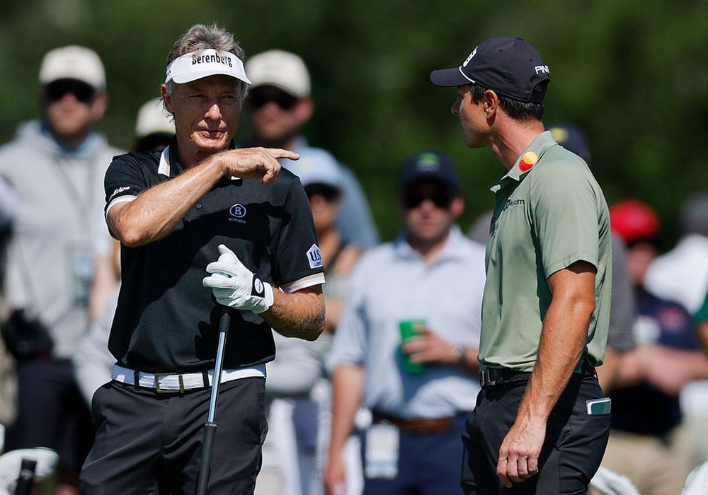 The Masters Augusta mit Bernhard Langer und Viktor Hovland