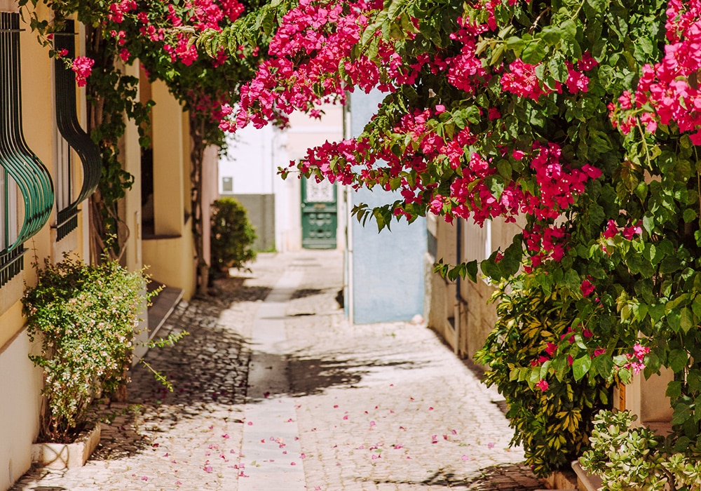 Kleine Gasse in Cascais