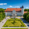 Schloss Fleesensee Luftaufnahme