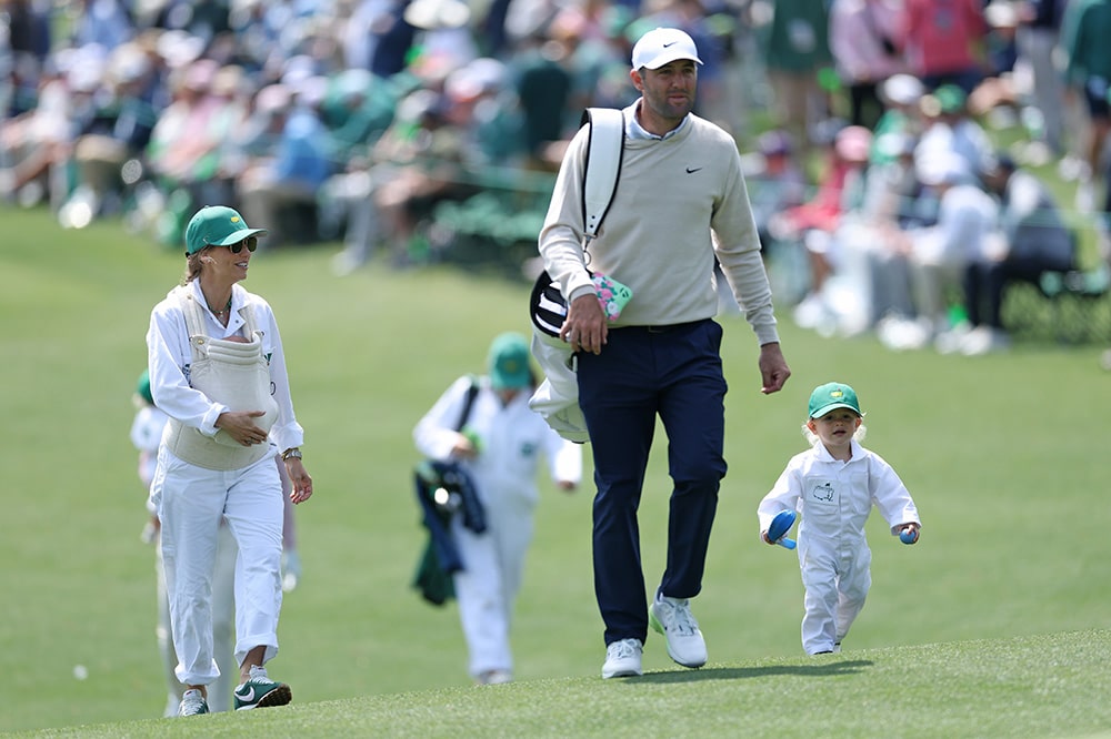 Par-3 Contest vor dem Masters 2026