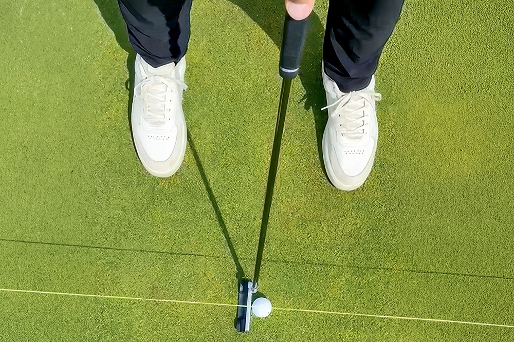 Uebung 4 Putt mit Schnur