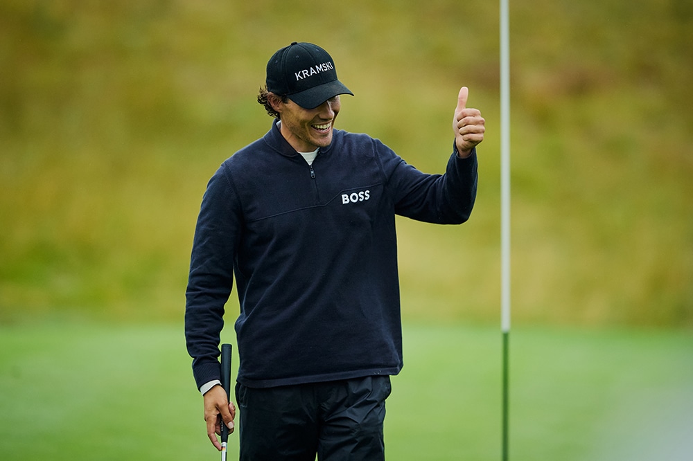 Dominic Foos bei der Vierumäki Finnish Challenge 2026 auf dem Cooke Course