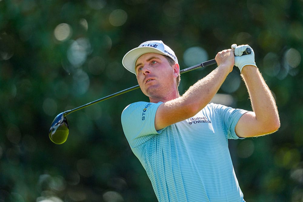 Gerard bei der Tour Championship 2026 im East Lake Golf Club
