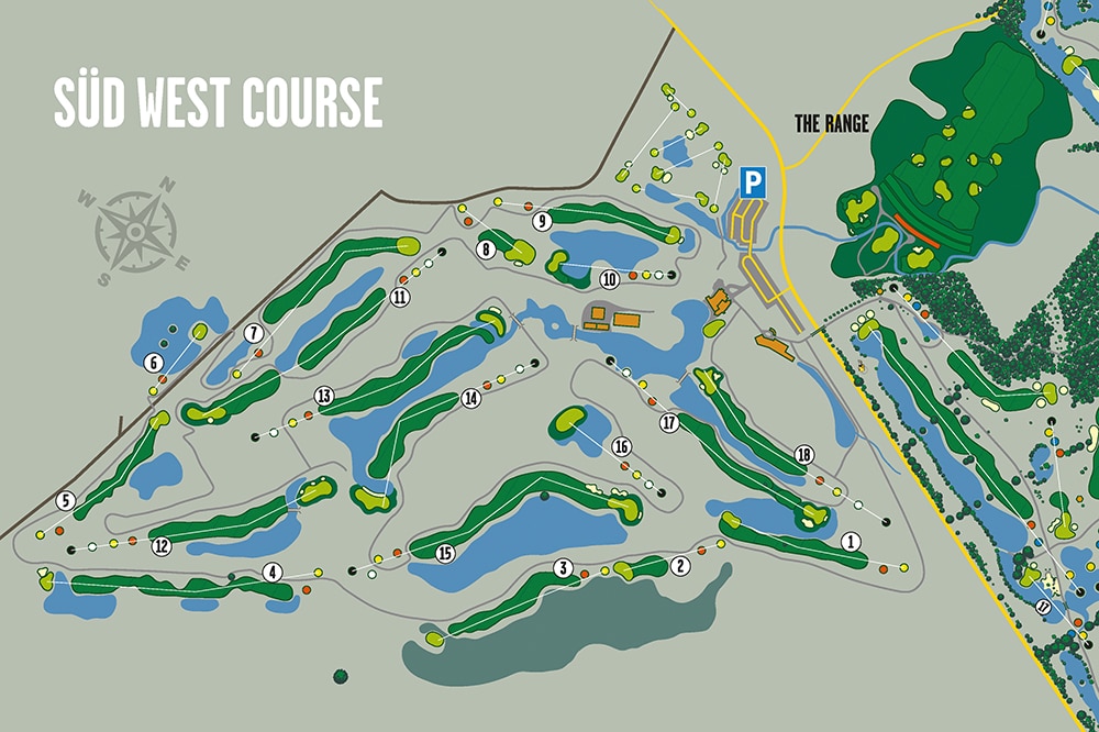 green eagle Süd West Course