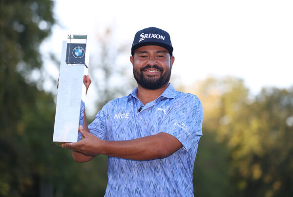 J.J. Spaun bei der BMW PGA Championship 2026 in Wentworth