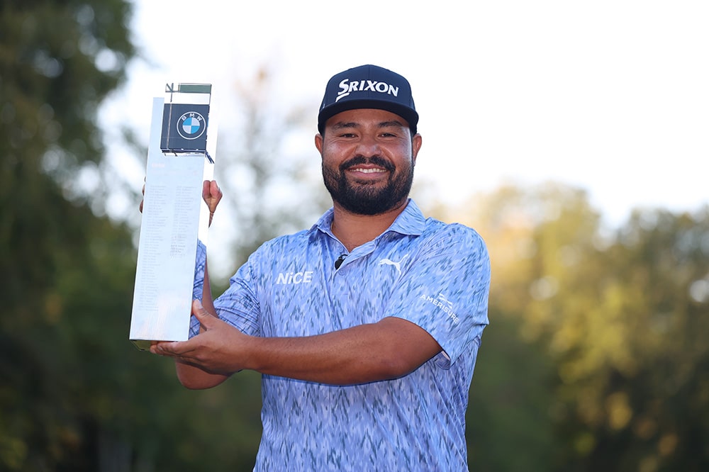 J.J. Spaun bei der BMW PGA Championship 2026 in Wentworth