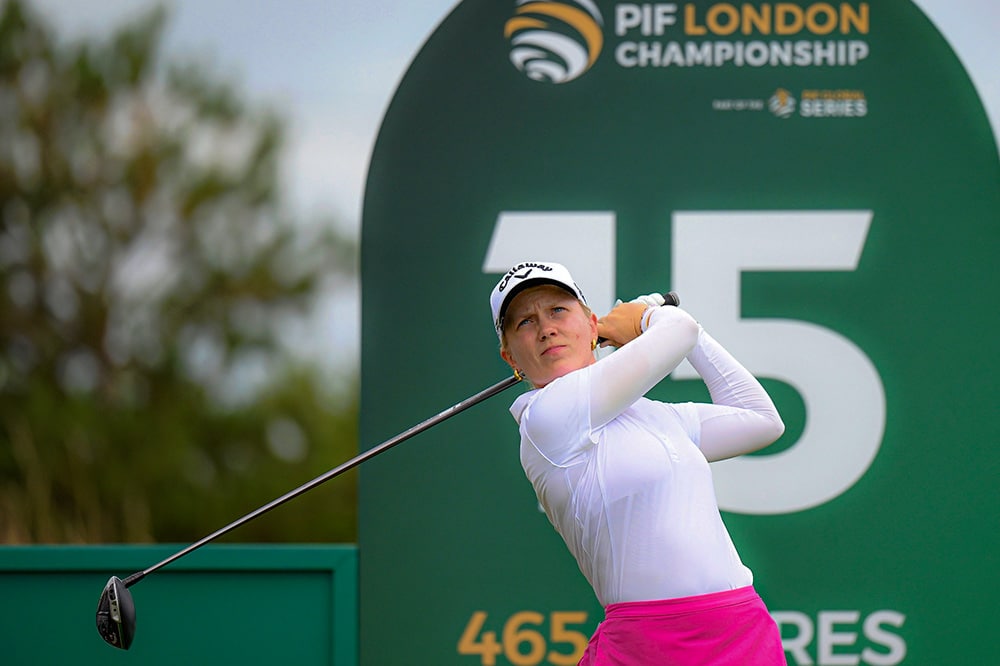 Celina Sattelkau bei der PIF Global Series London Championship 2026
