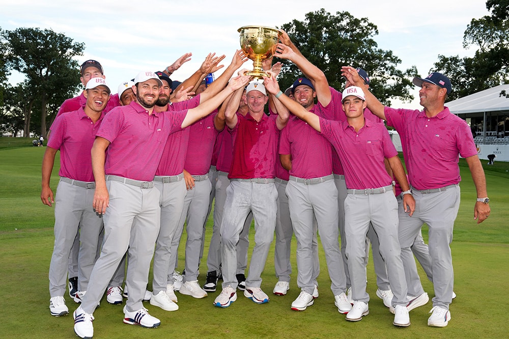 U.S. Team beim Presidents Cup 2026 im Medinah Country Club